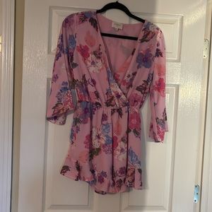 EUC everly romper